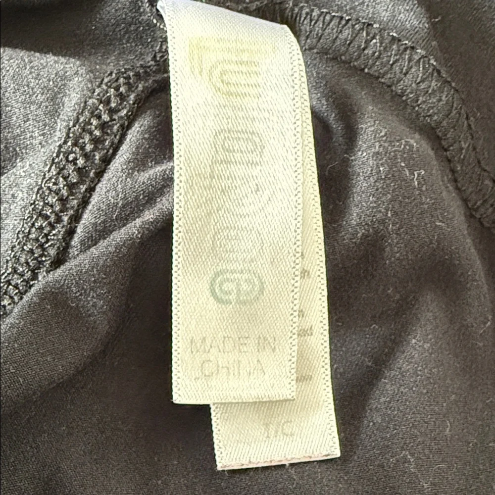 LuLaRoe Black Leggings with Gold and Red Holiday Design - Picture 2 of 2